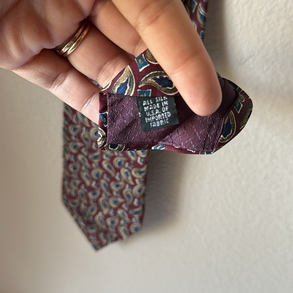 CHRISTIAN DIOR MONSIEUR All Silk Neck Tie - Picture 4 of 6